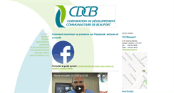 Desktop Screenshot of cdcbeauport.ca