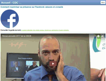 Tablet Screenshot of cdcbeauport.ca